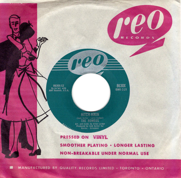 The Romeos (8) : The Tiger's Wide Awake (7")