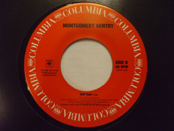 Montgomery Gentry : My Town / Hell Yeah (7", Single)