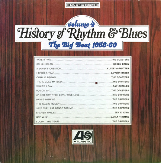 Various : History Of Rhythm & Blues Volume 4: The Big Beat 1958-60 (LP, Comp)