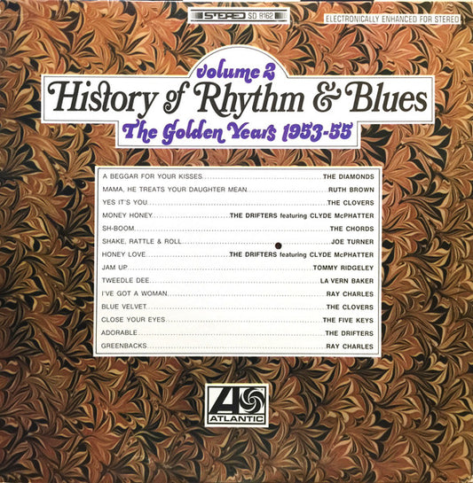 Various : History Of Rhythm & Blues - Volume 2: The Golden Years 1953-55 (LP, Comp)
