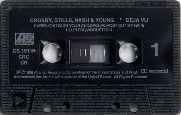 Crosby, Stills, Nash & Young : Déjà Vu (Cass, Album, Club, RE, Dol)