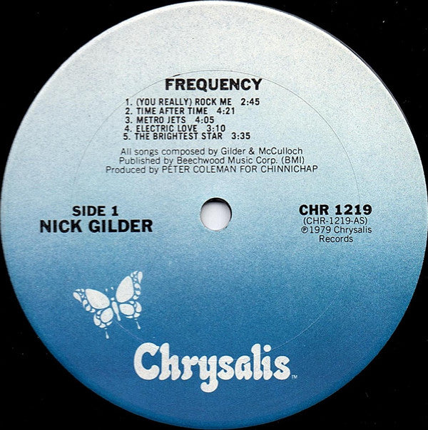 Nick Gilder : Frequency (LP, Album, San)