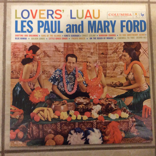 Les Paul & Mary Ford : Lovers' Luau (LP, Album, Mono)