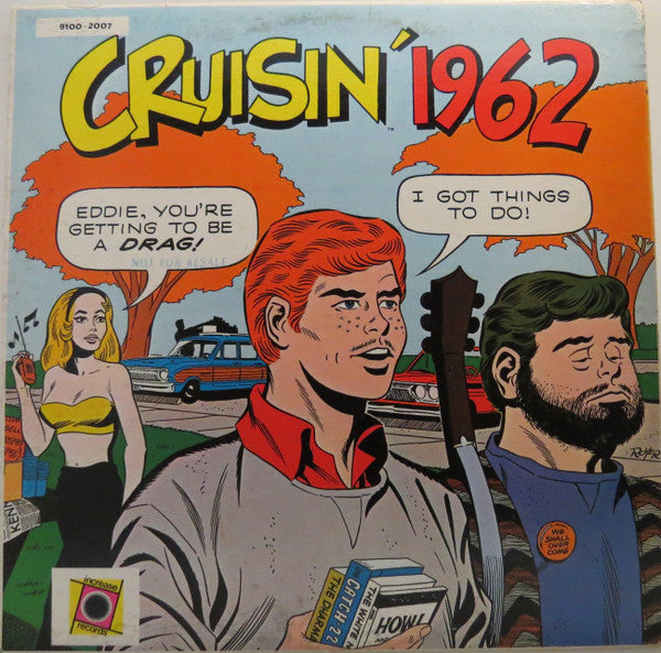 Various : Cruisin' 1962 - Featuring Russ "Weird Beard" Knight, KLIF, Dallas (LP, Comp, Mixed)