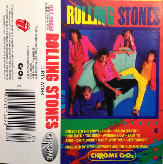 The Rolling Stones : Dirty Work (Cass, Album)