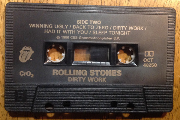 The Rolling Stones : Dirty Work (Cass, Album)