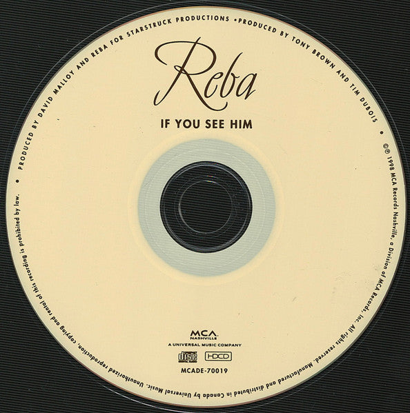 Reba* : If You See Him (HDCD, Album, Enh)