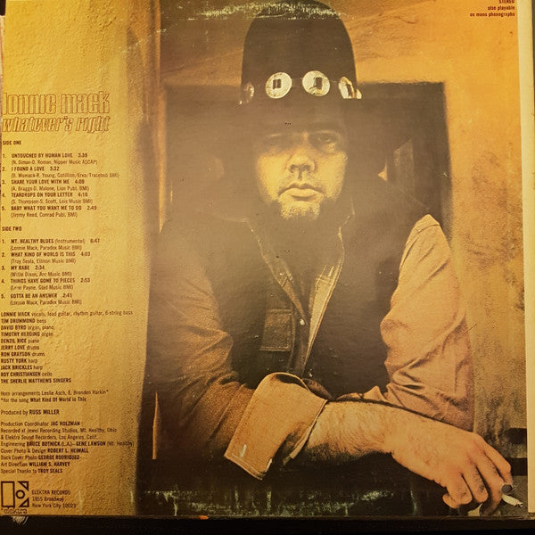 Lonnie Mack : Whatever's Right (LP)