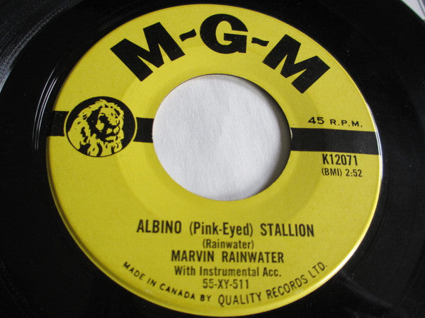 Marvin Rainwater : Sticks And Stones  (7", Single)