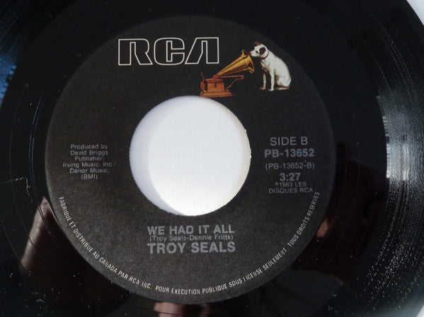 Troy Seals : Good (Real Good) (7", Single)
