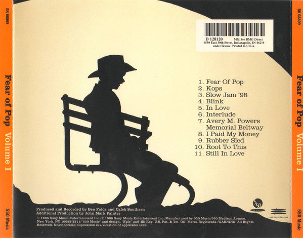 Fear Of Pop : Volume I (CD, Album, Club)