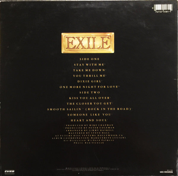Exile (7) : The Best Of Exile (LP, Comp)