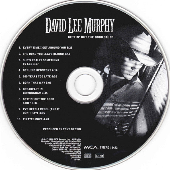 David Lee Murphy : Gettin' Out The Good Stuff (CD, Album, Club)