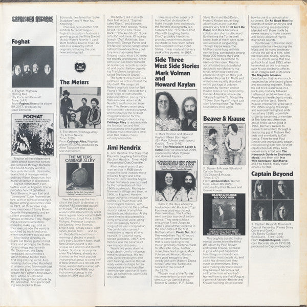 Various : Burbank (2xLP, Comp, RE, Smplr)