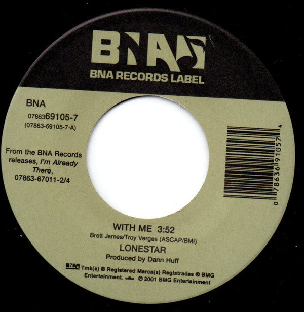 Lonestar (3) : With Me (7", Single)