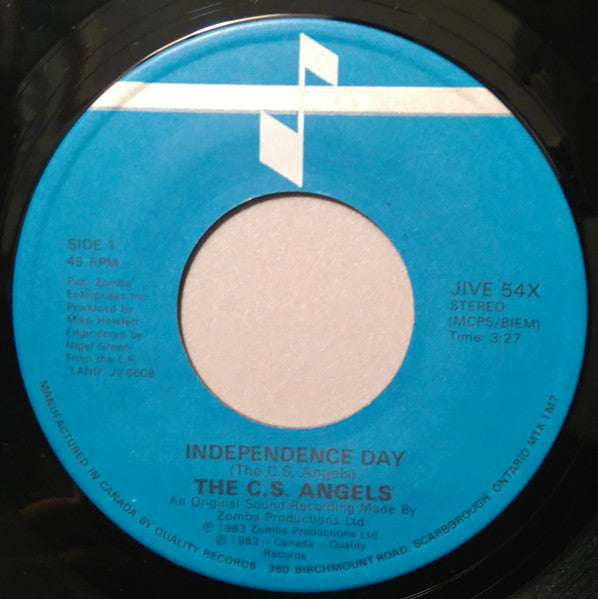 The Comsat Angels : Independence Day/Intelligence (7", Single)