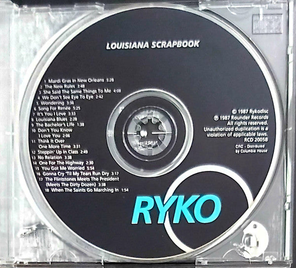 Various : Louisiana Scrapbook (CD, Comp, Club)