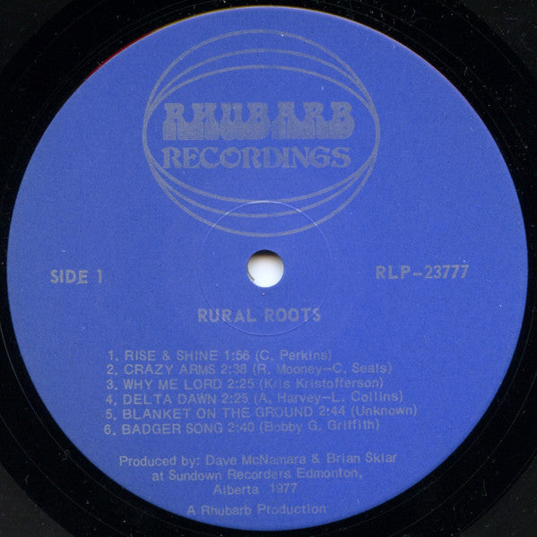 Rural Roots : Rural Roots (LP, Album)