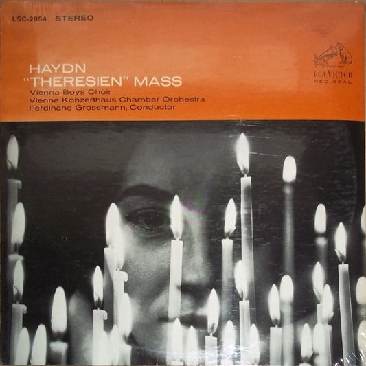 Joseph Haydn, Die Wiener Sängerknaben, Das Wiener Konzerthaus-Kammerorchester, Ferdinand Grossmann : "Theresien" Mass (LP)