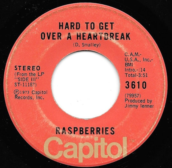 Raspberries : Tonight (7")