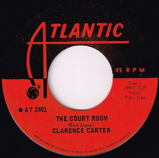 Clarence Carter : The Court Room / Getting The Bills (But No Merchandise) (7", Single)