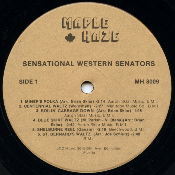 Western Senators : The Sensational Western Senators (LP, Album)