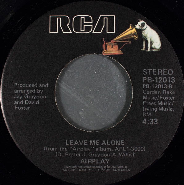Airplay (4) : Nothin' You Can Do About It (7")