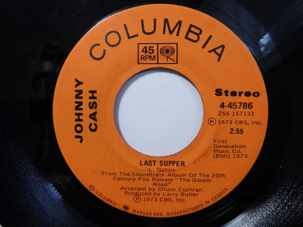 Johnny Cash : Children (7", Single)