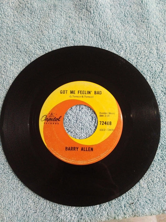 Barry Allen : I Know (You Don't Want Me No More) (7", Single)