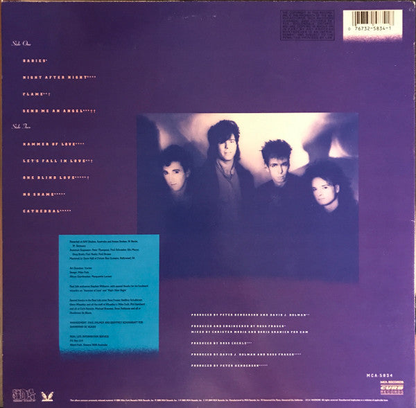 Real Life : Down Comes The Hammer (LP, Album)