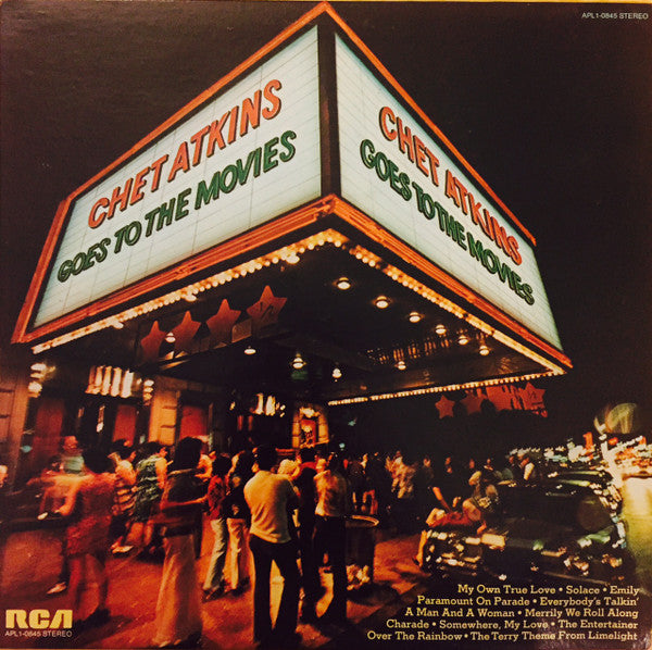 Chet Atkins : Chet Atkins Goes To The Movies (LP, Album)