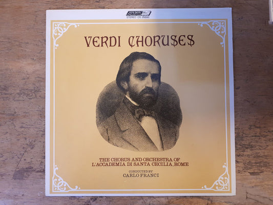 Giuseppe Verdi - Coro dell'Accademia Nazionale di Santa Cecilia And Orchestra dell'Accademia Nazionale di Santa Cecilia, Carlo Franci : Verdi Choruses (LP, Album, RE)