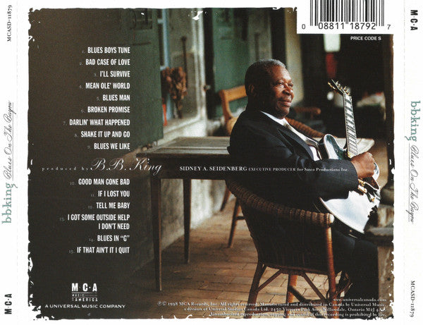 B.B. King : Blues On The Bayou (CD, Album)