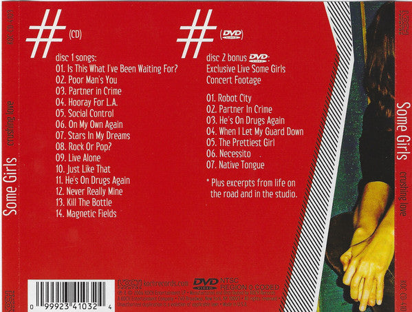 Some Girls : Crushing Love (CD + DVD-V, NTSC)