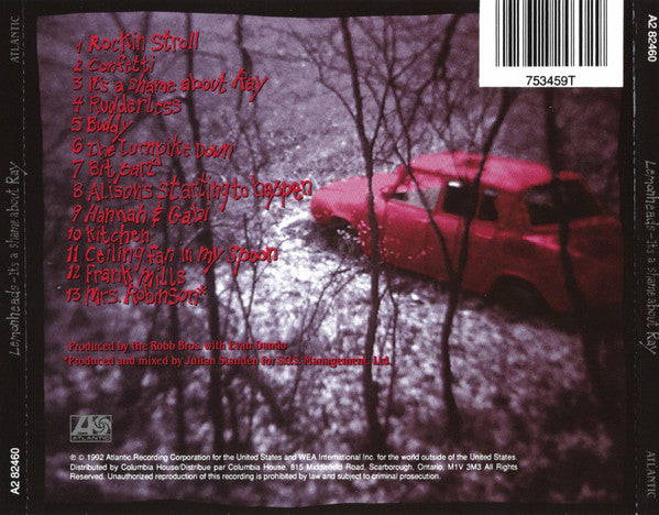 Lemonheads* : It's A Shame About Ray (CD, Album, Club, RE)
