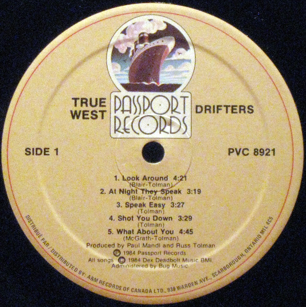 True West : Drifters (LP, Album)