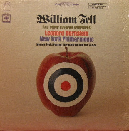 Leonard Bernstein, New York Philharmonic : William Tell And Other Favorite Overtures (LP)