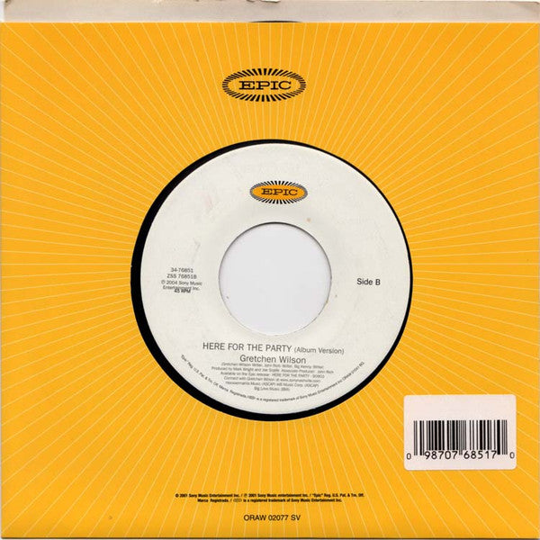 Gretchen Wilson : Redneck Woman (7")