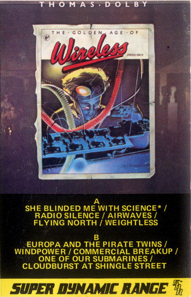 Thomas Dolby : The Golden Age Of Wireless (Cass, Album, Whi)