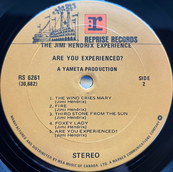 The Jimi Hendrix Experience : Are You Experienced (LP, Album, RE)