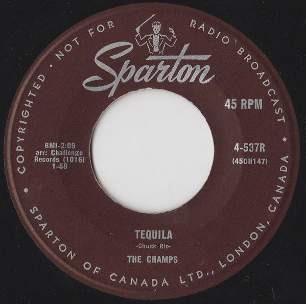 The Champs : Train To Nowhere (7", Single)
