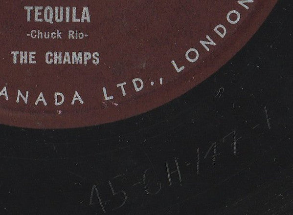 The Champs : Train To Nowhere (7", Single)