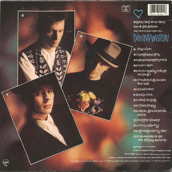Danny Wilson (2) : Bebop Moptop (LP, Album)