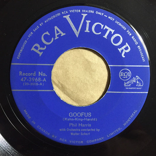 Phil Harris : Goofus / The Thing (7", Single)