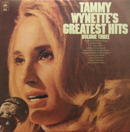 Tammy Wynette : Tammy Wynette's Greatest Hits Volume Three (LP, Comp)