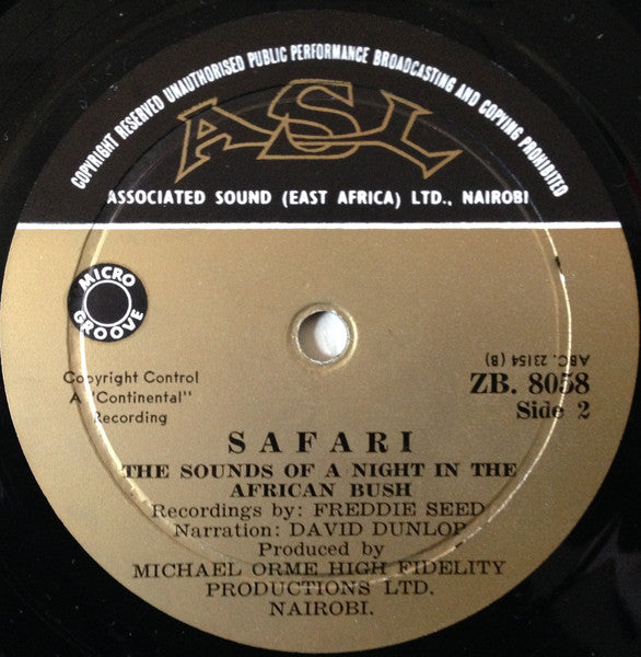 David Dunlop (2) : Safari (2xLP, Album, Gol)