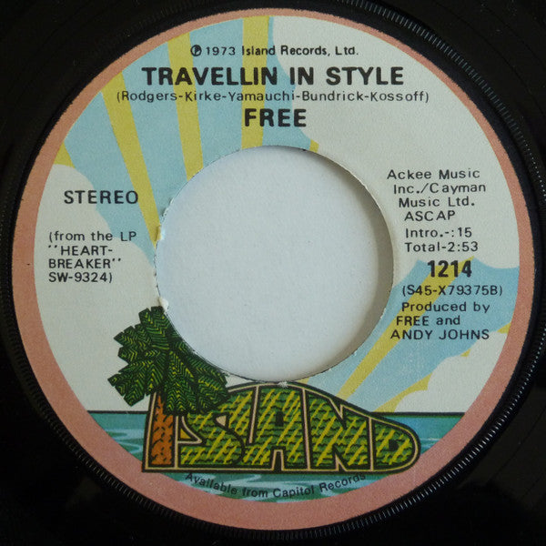 Free : Travellin In Style  (7", Single)