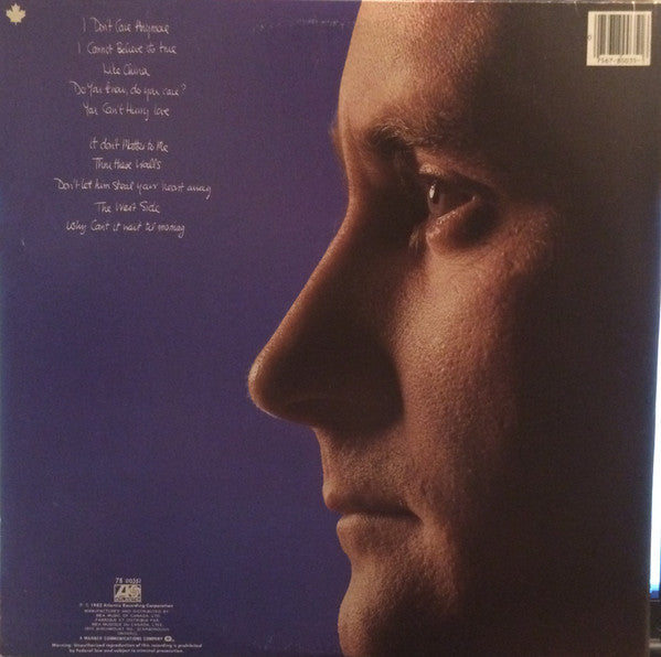 Phil Collins : Hello, I Must Be Going (LP, Album, Cin)