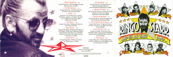 Ringo Starr And His All-Starr Band : Ringo Starr And His All-Starr Band... (CD, Album, PDO)
