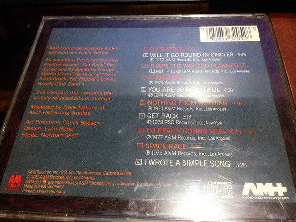 Billy Preston : The Best (CD, Comp, RE)
